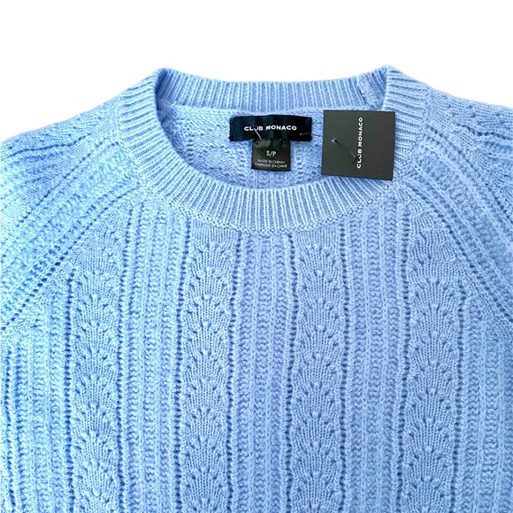 ❤️❤️❤️Club Monaco crewneck sweater 100% merino wool - Picture 5 of 5